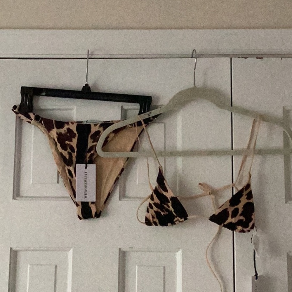 Leopard Print Bikini Set